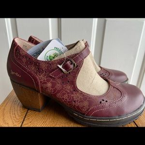 Jambu Deep Red Sorbet Shoes